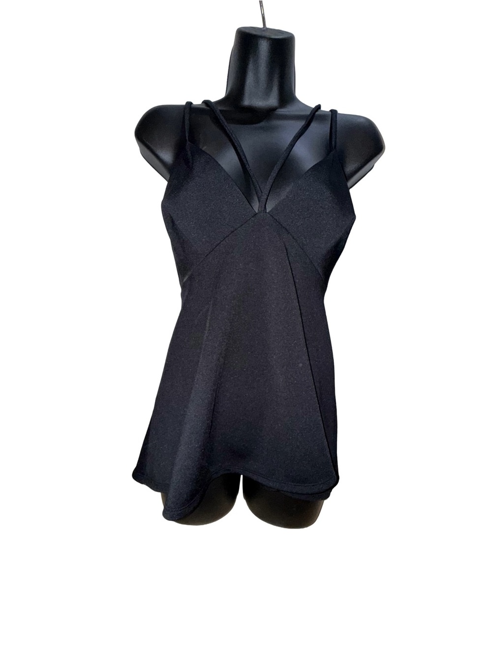 Express Black Double-Strap V-Neck Camisole